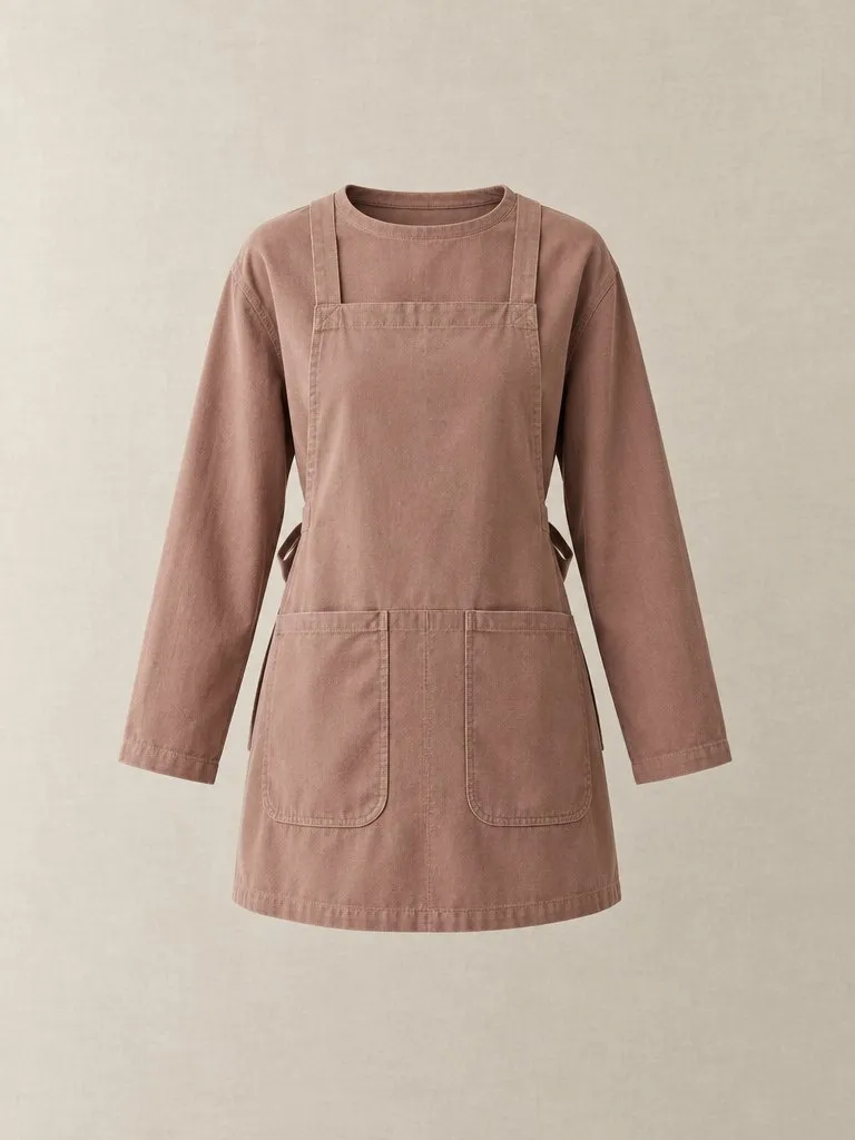 Apron Front Smock — Front view