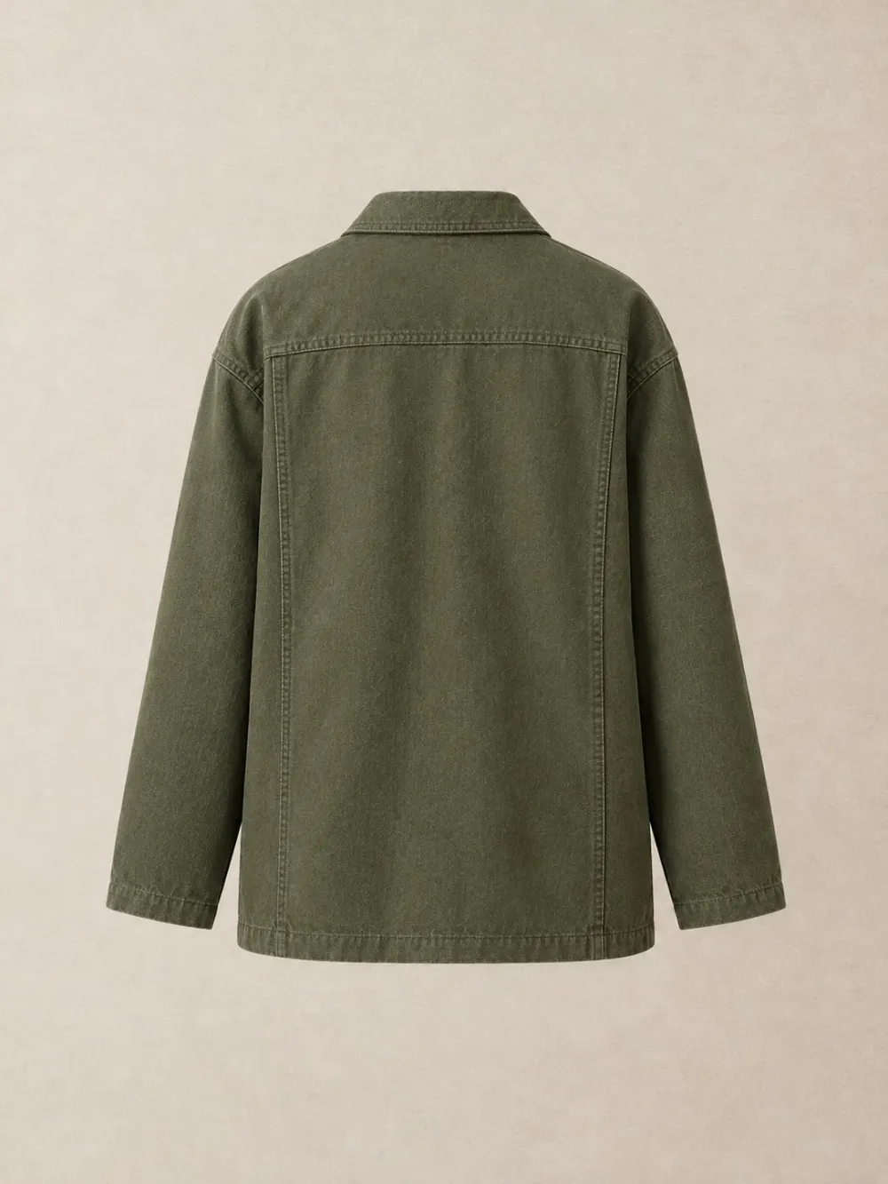 Shed Door Smock Jacket — Back view