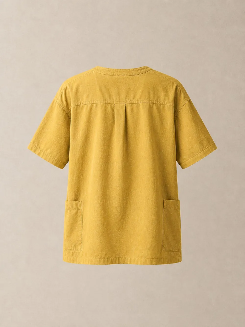 Weekend Short-Sleeve Smock — Back view
