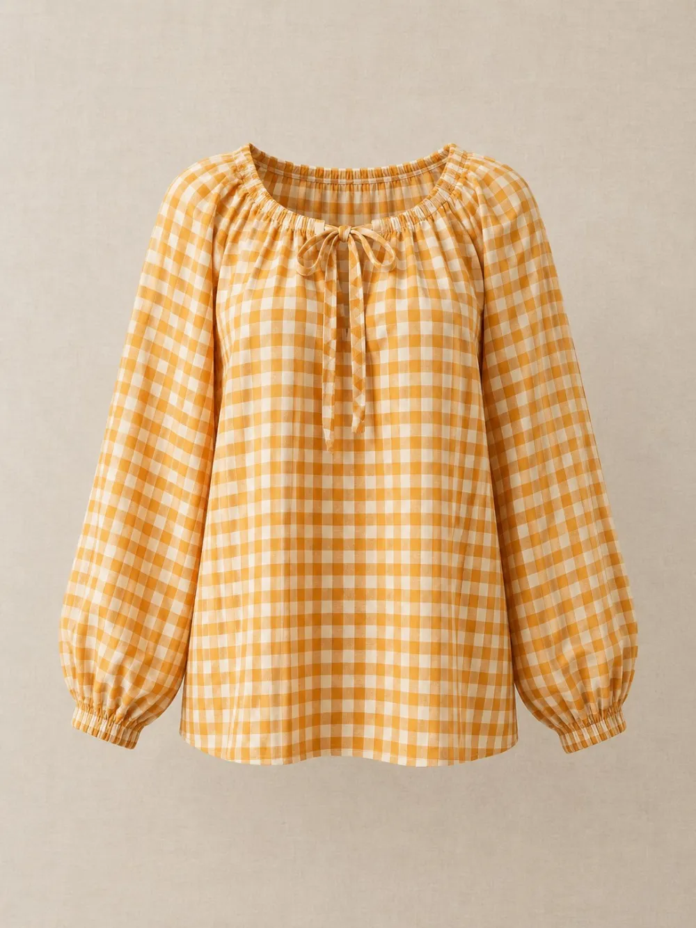 Marigold Smock Top — Front view