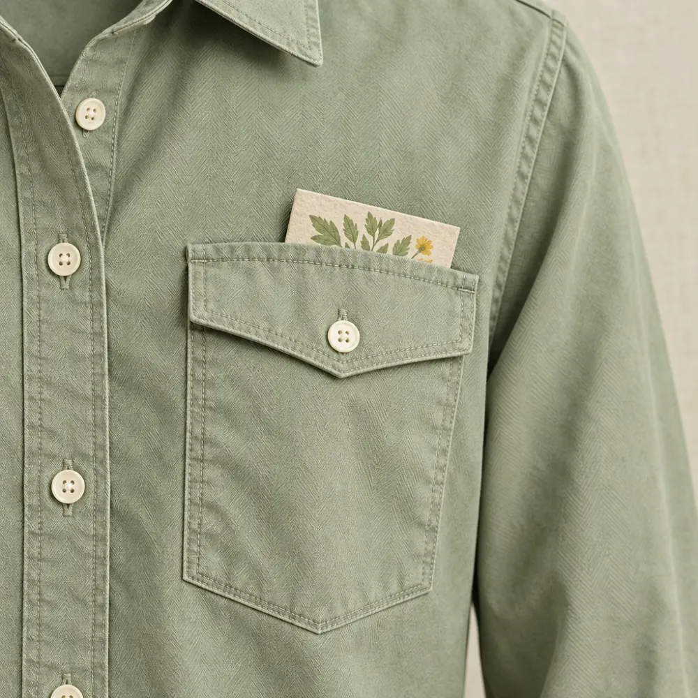 Seed Pocket Shirt — Detail