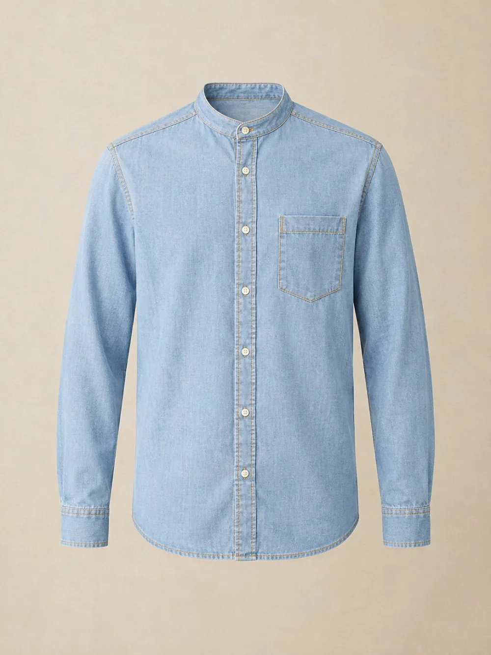 Dawn Chambray Shirt — Front view