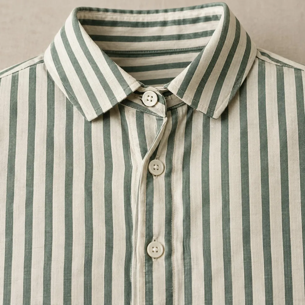 Greenhouse Stripe Shirt — Detail