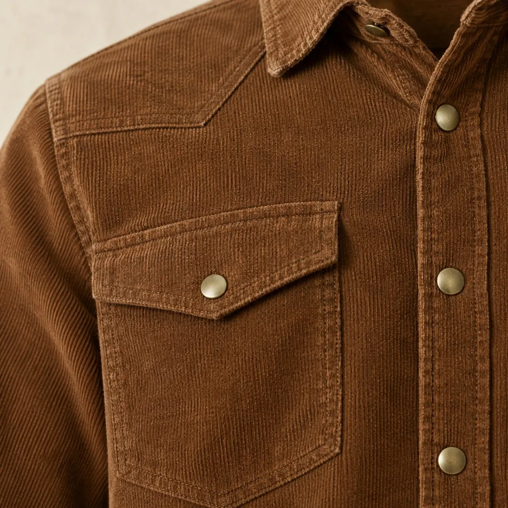 Mulch Cord Shirt — Detail