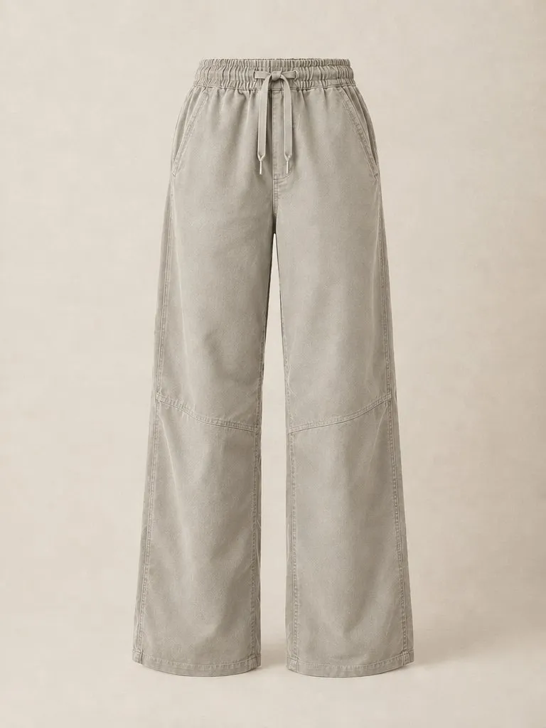 Border Trousers — Stone