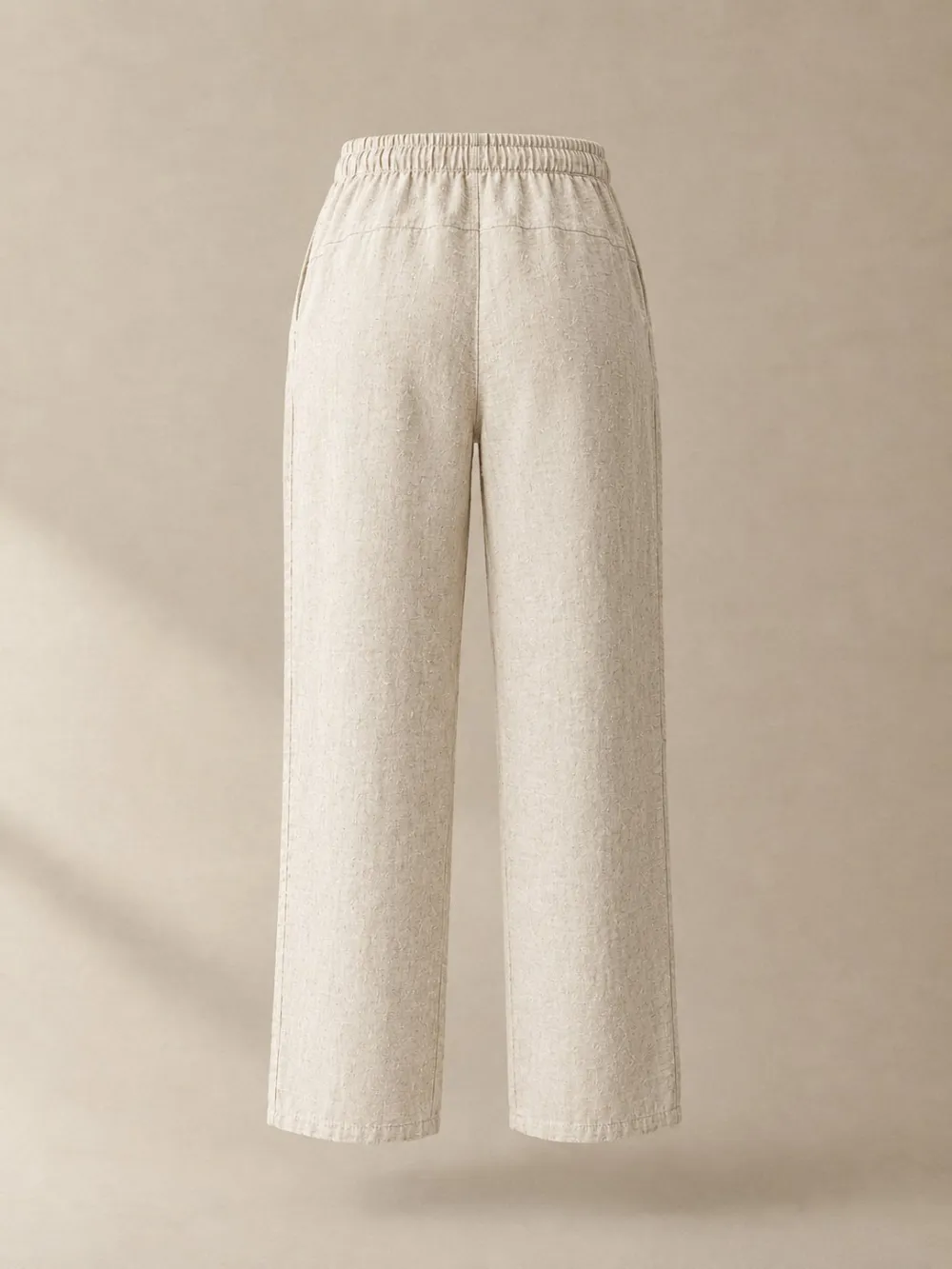 Drawstring Garden Trousers — Back view