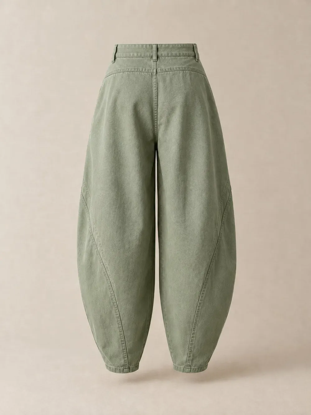 Balloon Trousers — Back view