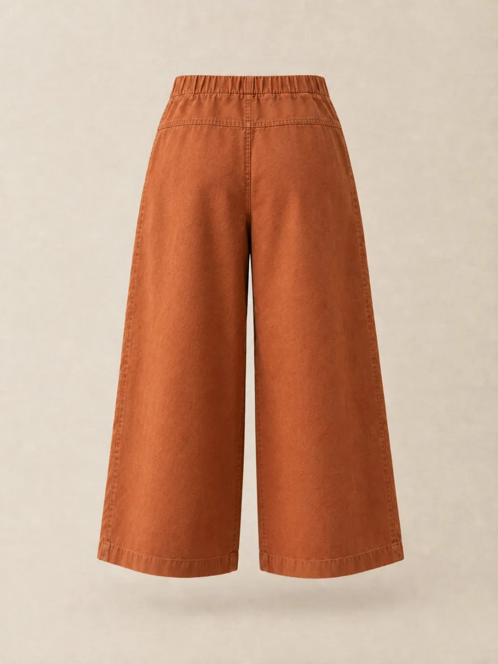 Crop Culottes — Back view