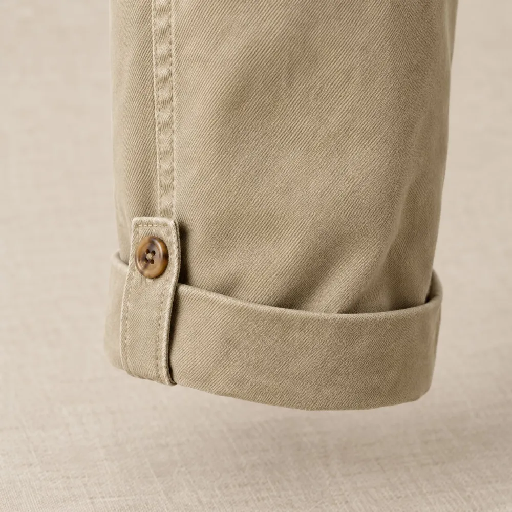Rolled Hem Chino — Detail