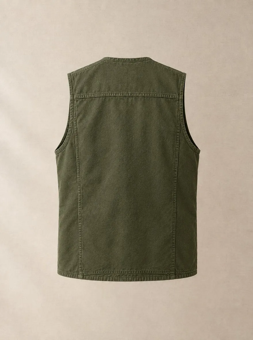 Tool Pocket Vest — Back view