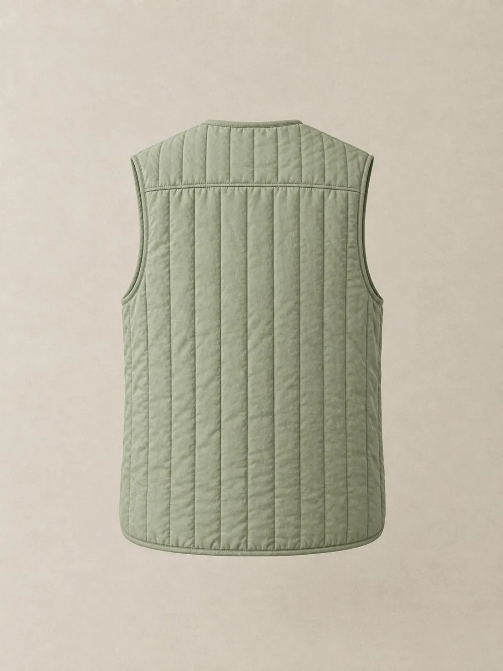 Quilted Gilet — Back view