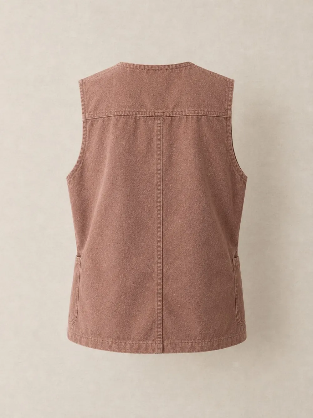 Seed Apron Vest — Back view