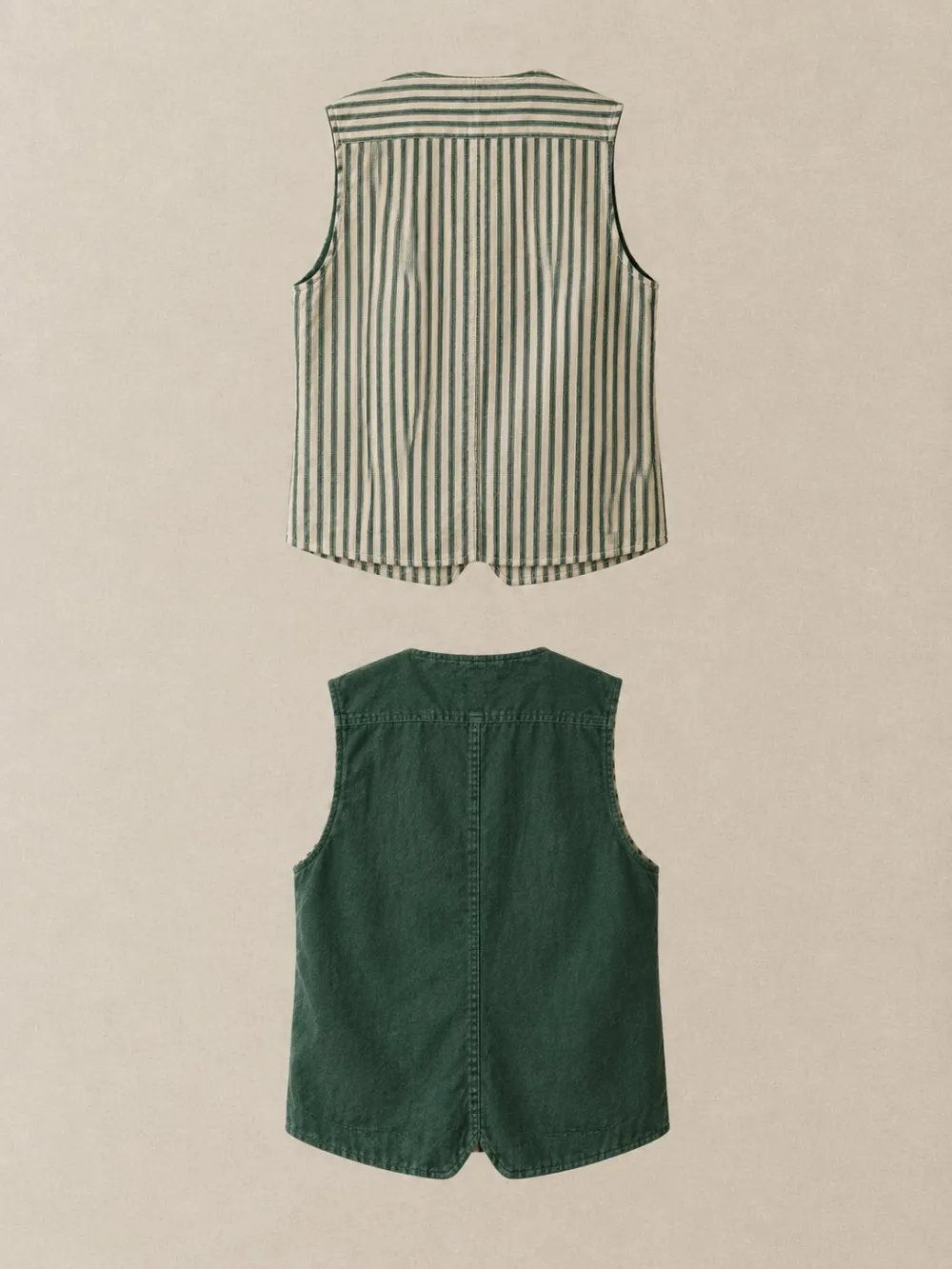 Two-Way Reversible Vest — Back view
