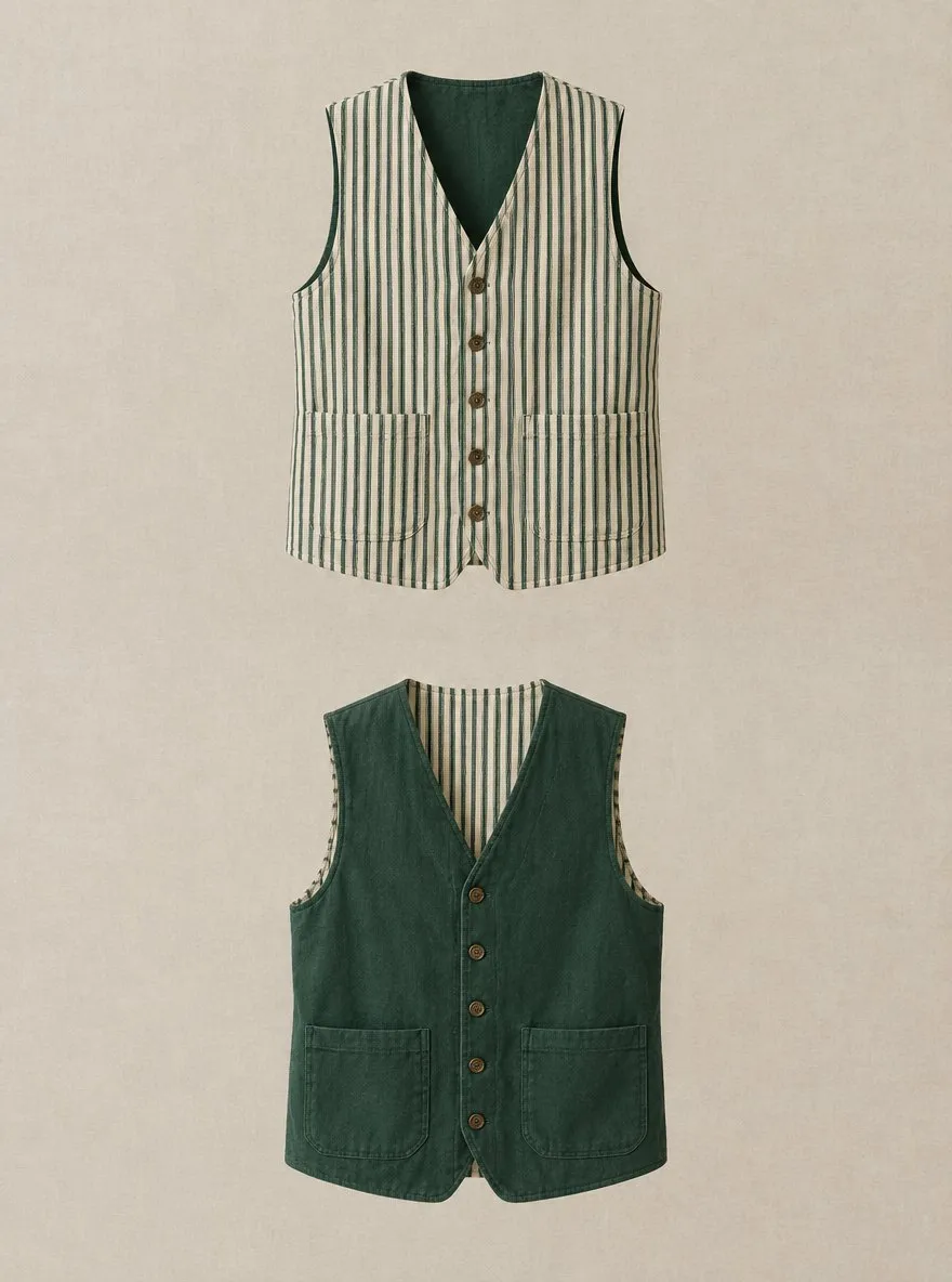 Two-Way Reversible Vest — Front view