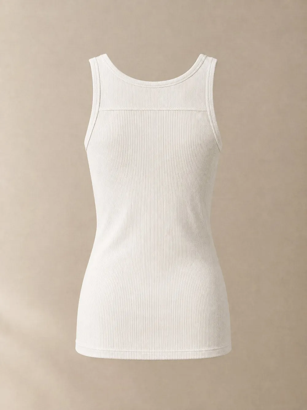 Layering Rib Tank — Back view